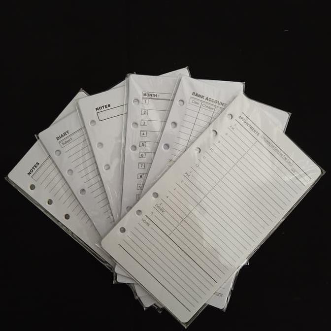 

Refill Rados Organizer Agenda A6 Isi Binder / Time Planner
