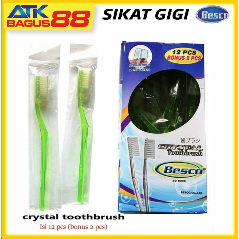 CRYSTAL TOOTHBRUSH / SIKAT GIGI / PASTA GIGI harga /1pcs