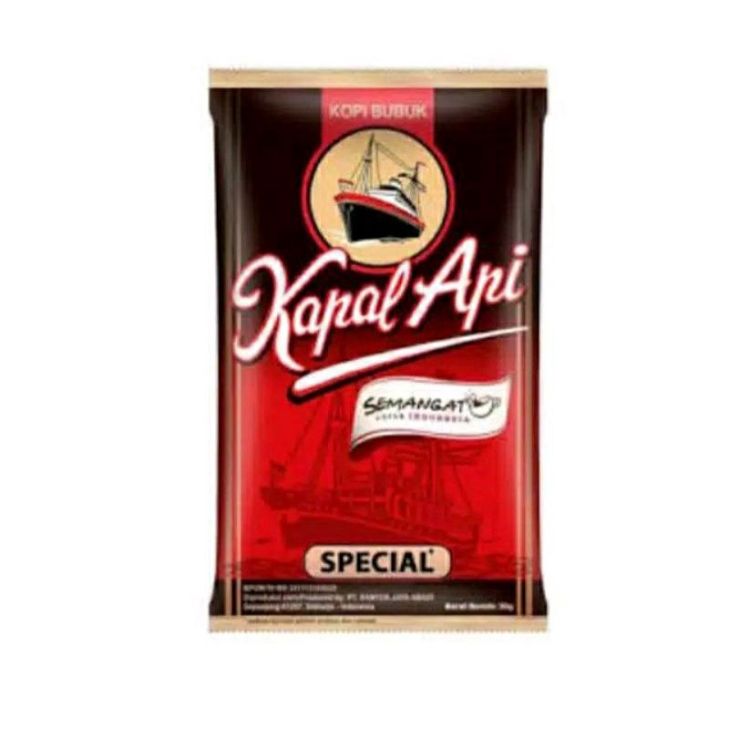 

kopi kapal api bubuk 165gr tanpa gula