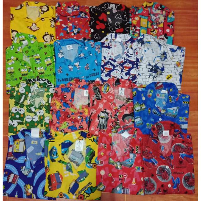 BAJU TIDUR / PIYAMA ANAK UMUR 6 7 8 9 10 TAHUN