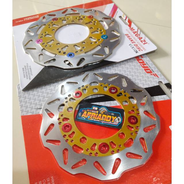 Piringan cakram depan belakang piringan set depan belakang vixion vixion new