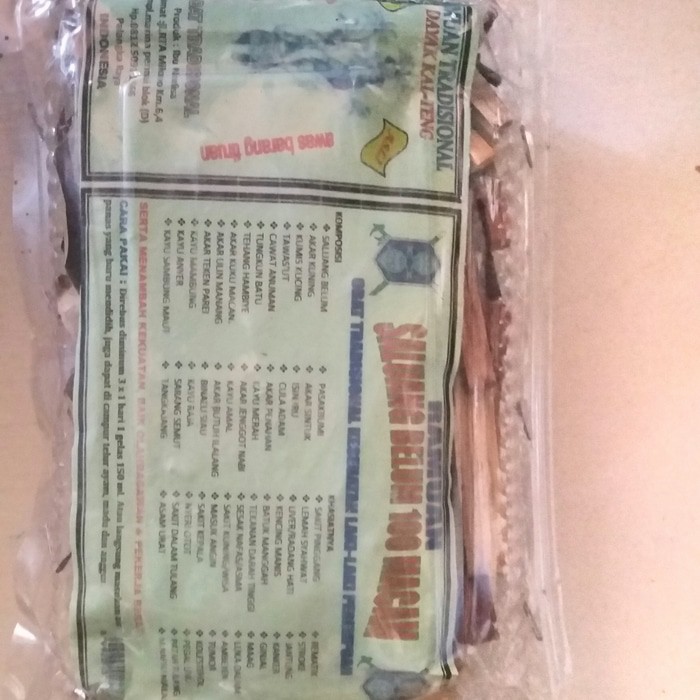 New Trend! Akar Herbal 100 Macam Jenis Asli Kalimantan Low Price!