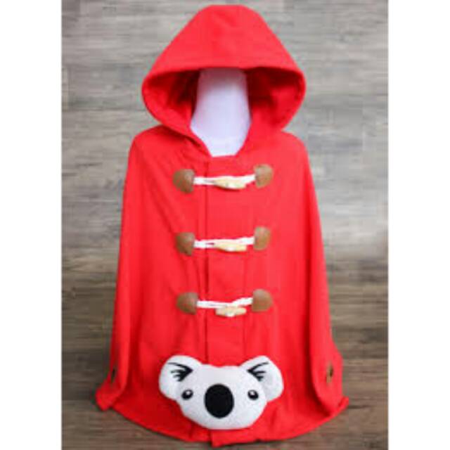 Duffle Cape Cuddle Me Red