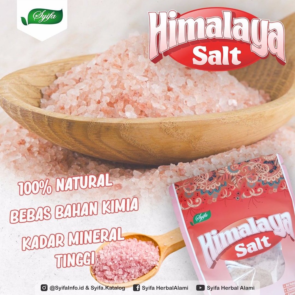 

ASLI ORIGINAL GARAM HIMALAYA PINK SALT 500GR GARAM MASAK ORGANIK SEHAT HALAL DAN AMAN I BISA COD