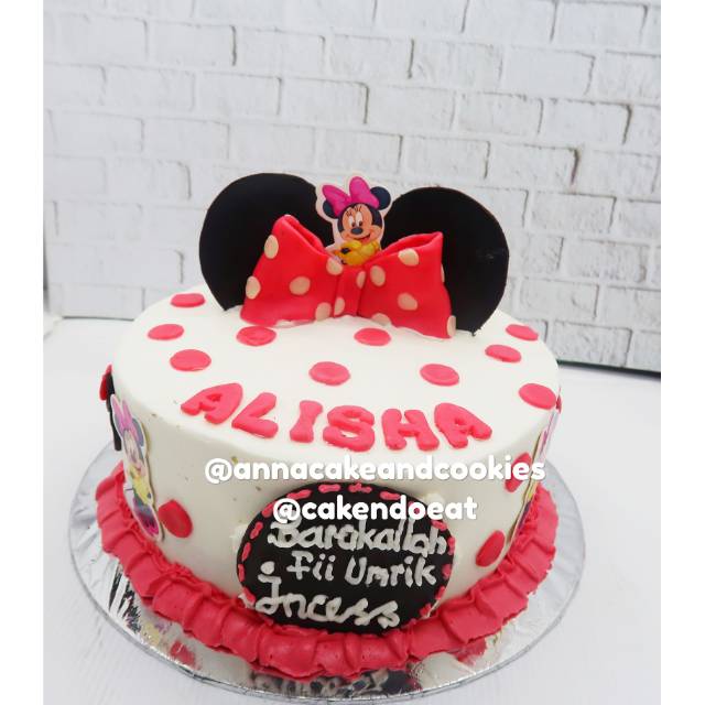 

Cake ultah minimouse bolu ulang tahun anak