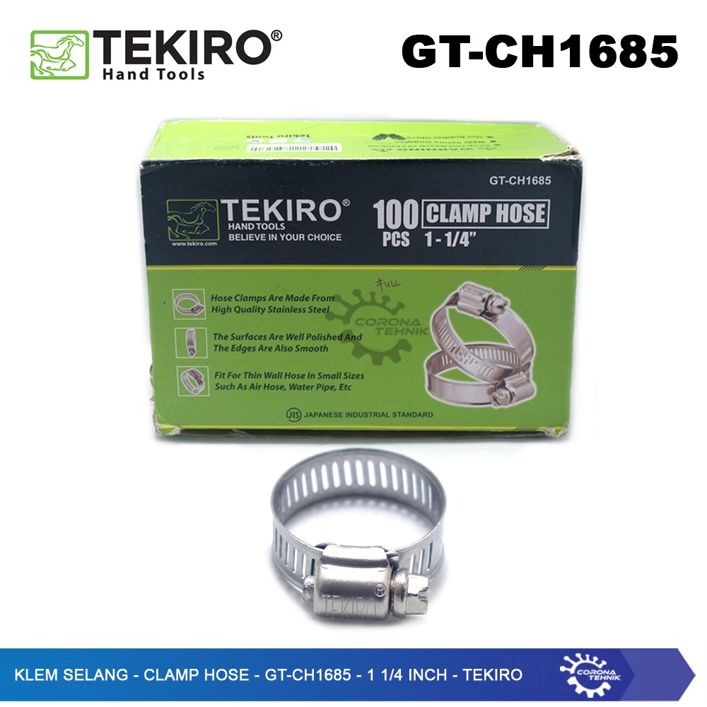 Tekiro - Klem Selang - Hose Clamp - Hose Clip