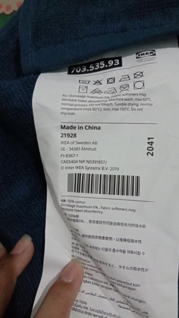 Handuk Kecil Cap Orang Kaya Sangat Lembut Versi Elegan