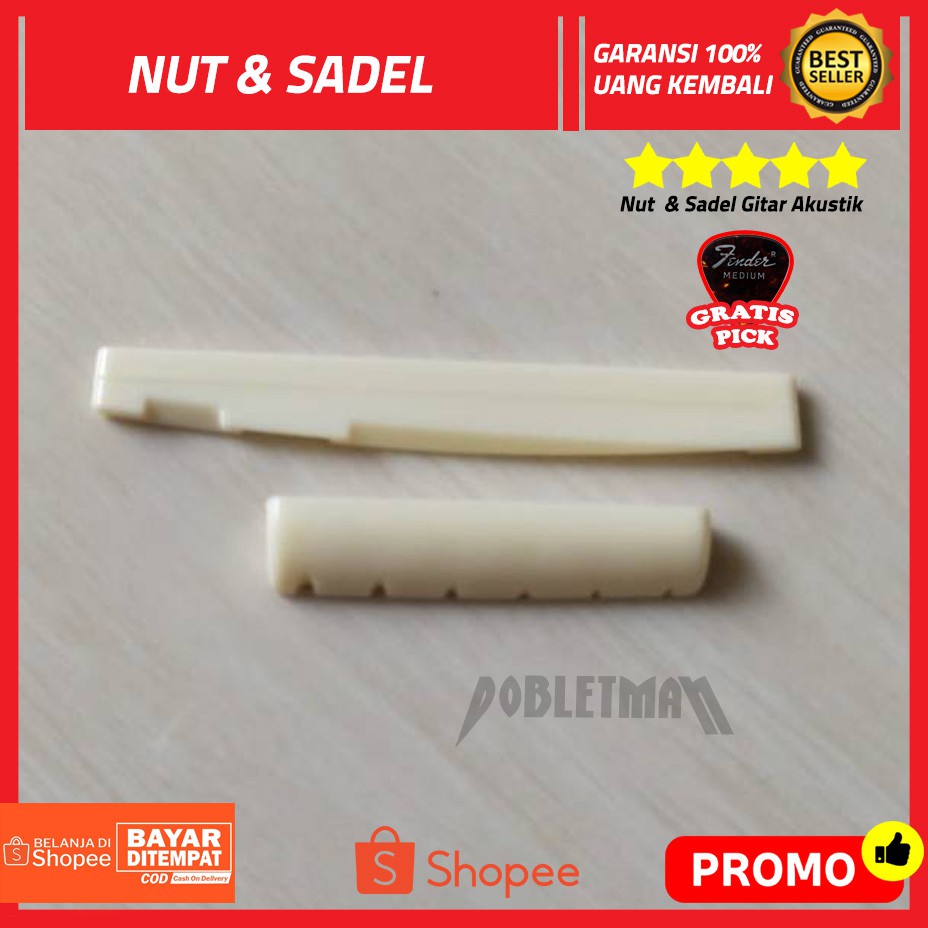 Nut dan Sadel Gitar / Nut Gitar akustik / Sadel Gitar akustik