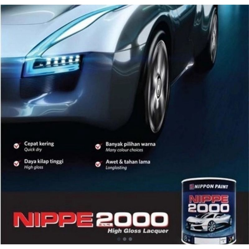 nippe 2000 1kg merah,cat nippe 1kg warna merah