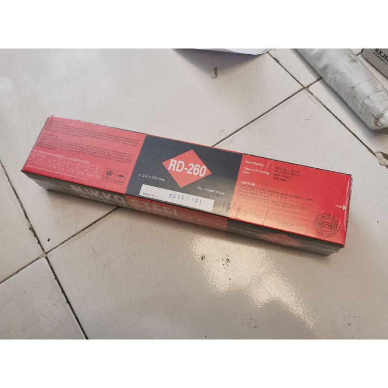 Kawat Las Nikko Steel RD-260 RD 260 3,2mm / 3,2 mm 5kg