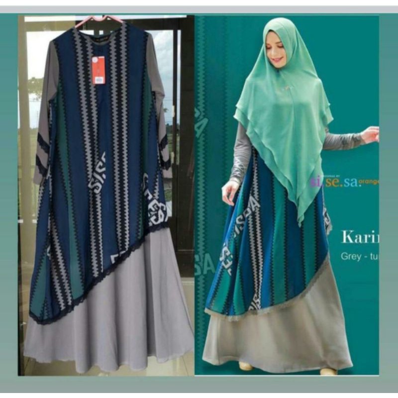 Dress Karimah by Sisesa Grey - Turqoise