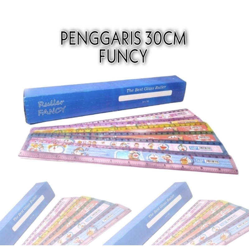 

Penggaris 30 cm Funcy Karakter Doraemon Frozen