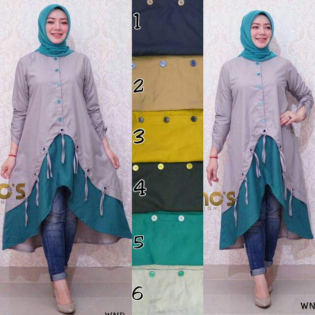 Tunik katun ima platinum super ori ninos