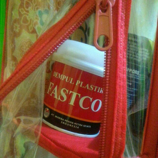 Dempul Fastco Kecil 250gr Plus Hardener Cat Body Plastik Motor Mobil