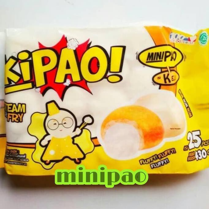 

KIPAO MINIPAO ISI 25 PCS TERLARIS! RASA KEJU