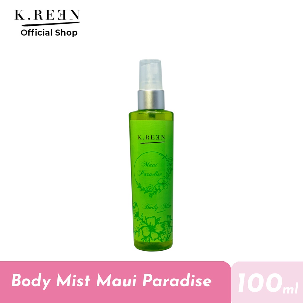 K.REEN BODY MIST ( FREE 1 BOTOL SUMMER QUEEN) 100 ML