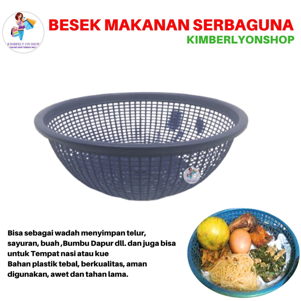 Besek Wakul Tanggok Plastik Bakul Telur Keranjang Serbaguna