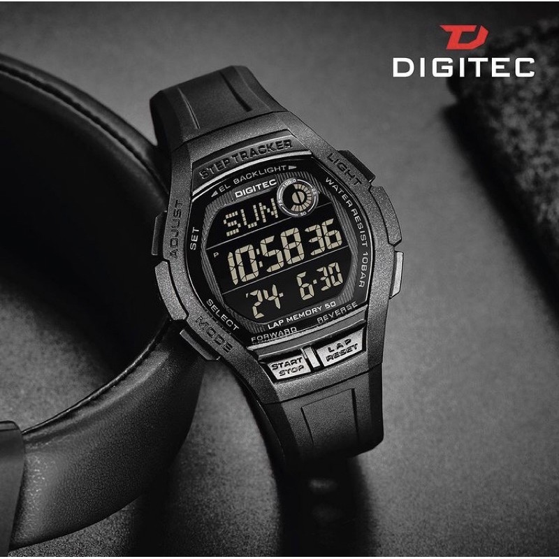 Jam Tangan Pria Digitec Steptracker DS3108 3108 Original