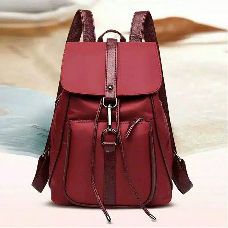 Tas Ransel Retro 2022 - Tas Ransel Vintage Wanita - Tas Ransel Anak Perempuan - Tas Ransel Musim Din