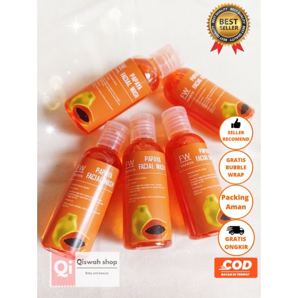 SABUN PEPAYA CAIR ||SABUN PEPAYA  CAIR ORIGINAL||FACIAL WASH