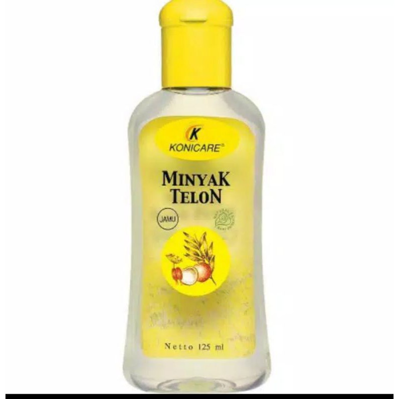 minyak telon konicare 125ml kuning / ungu / kayu putih / kayu putih plus / lemongrass