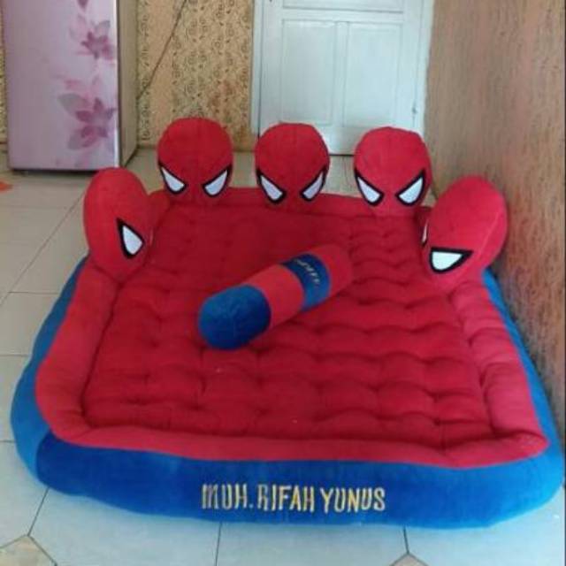 KASUR KARAKTER Berbagai Motif Tayo Spiderman Rilakuma, Keropi Frozen Batman Winnie The Pooh