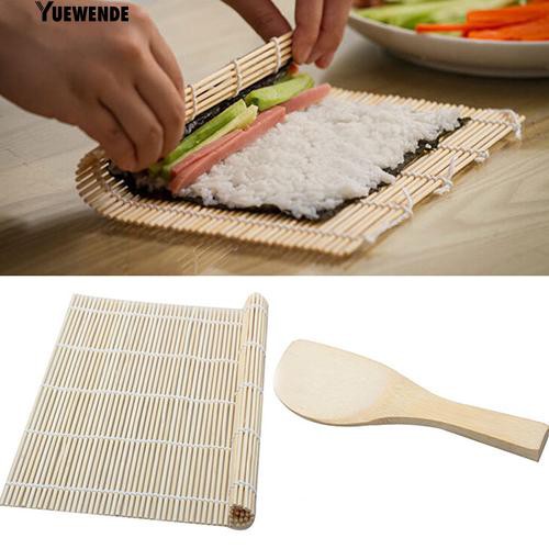 Sushi Roller Mat Bamboo Sushi Roller With New Design Sushi Bamboo Roller Bamboo Sushi Rolling Mat 2019 1 Set Sushi Rolling Mat Roller Bamboo Material Maker Diy And A Rice Bamboo Sushi Roll