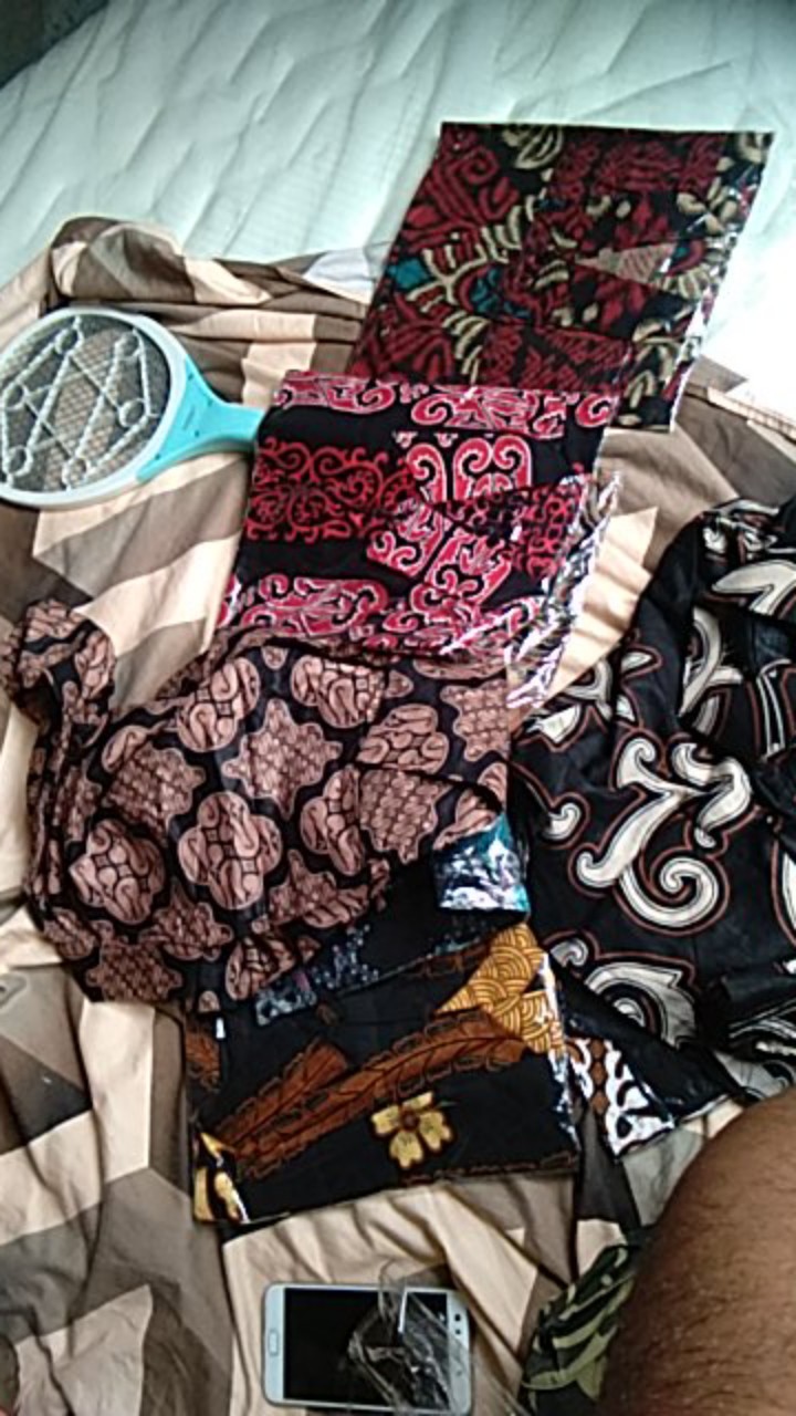 Bswart Batik Hrb026 Kenongo Kemeja Panjang Pekalongan S M L Xl Xxl Batik Pria Murah Modern Grosir