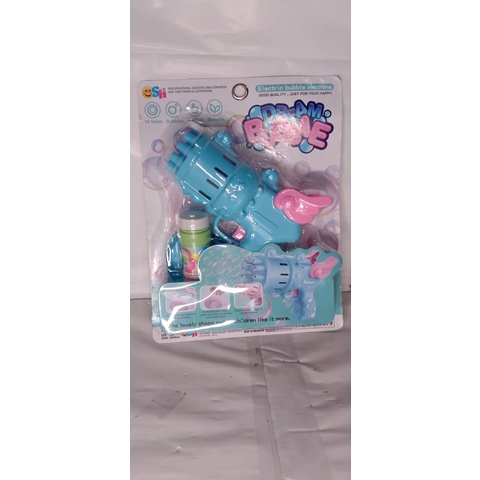 MAINAN ANAK BUBBLE GUNS GELEMBUNG SABUN OTOMATIS DREAM BUBBLE