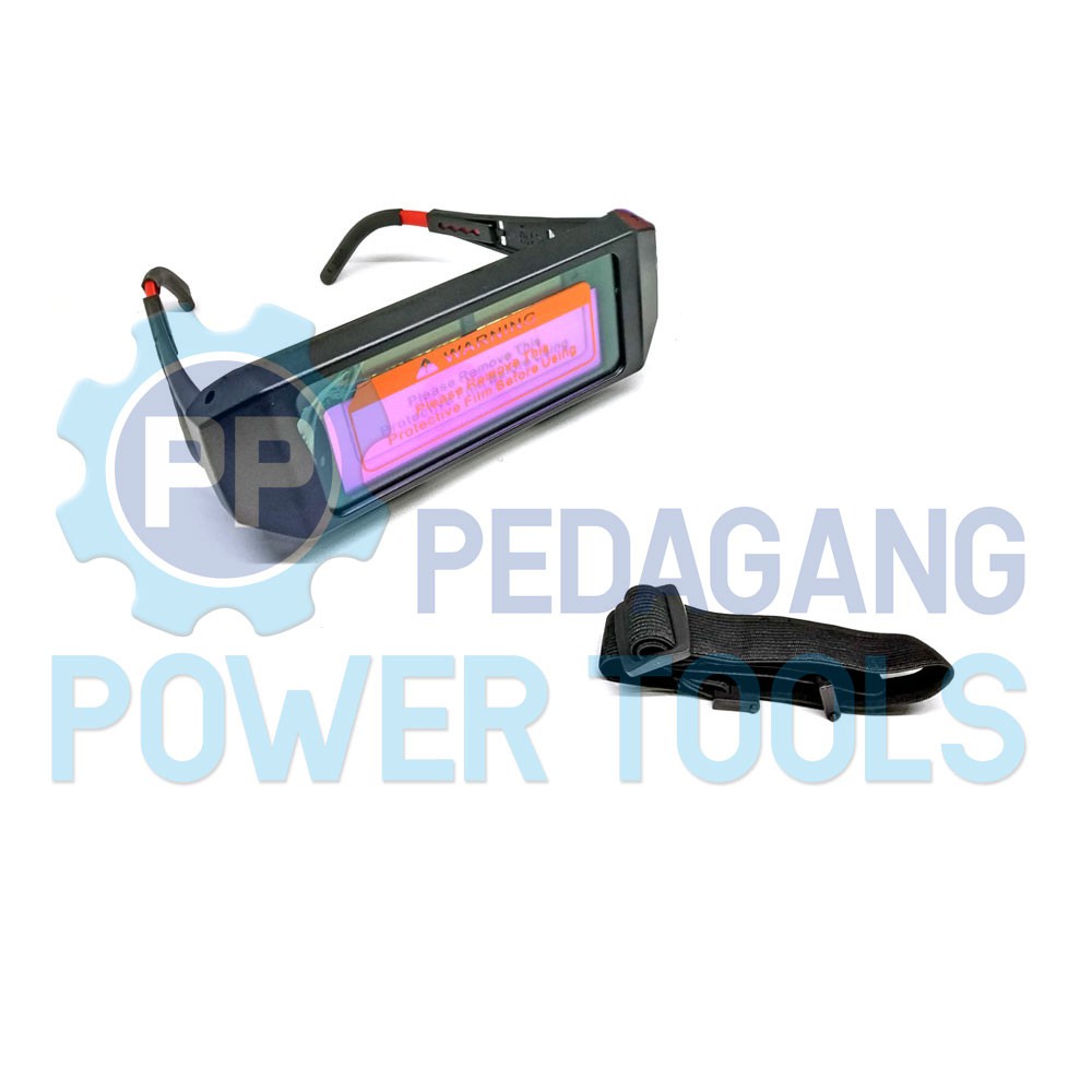 KACAMATA LAS OTOMATIS - KACA MATA AUTO DARK DARKENING WELDING GLASS