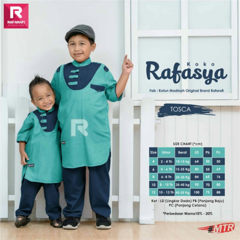 Koko Anak Kurta Rafasya Stelan Baju Turki Pakistan Rafarafi Usia 2 13 Tahun Shopee Indonesia