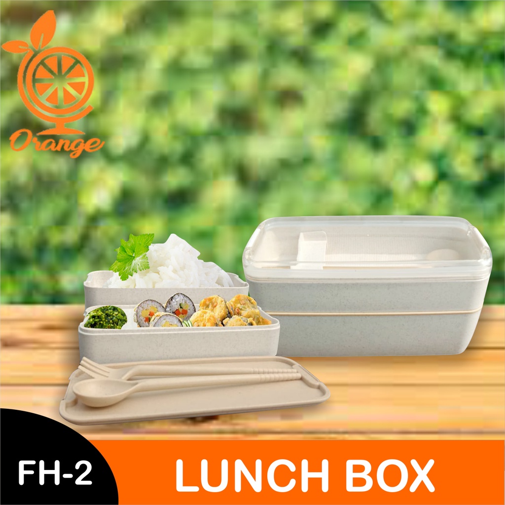 unch Box Bahan Plastik Aman Digunakan Layer Healthy