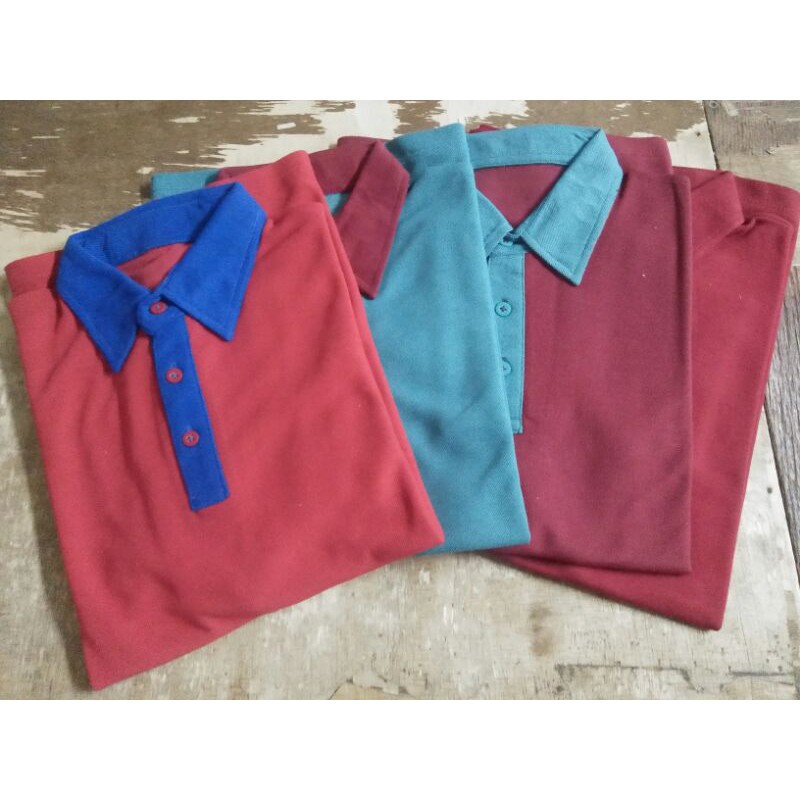 Kaos Wangki Pria Wanita Kerah Kemeja bahan Lakos