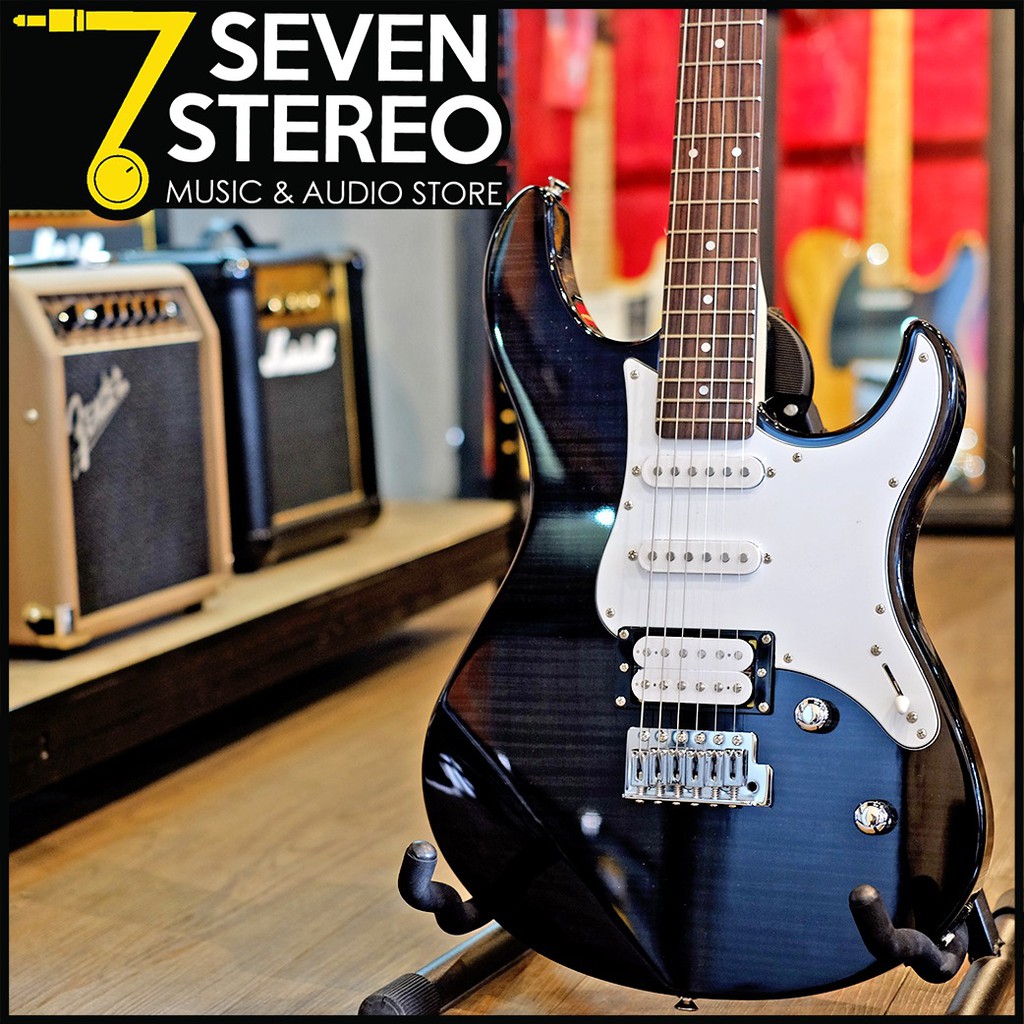 Yamaha Pacifica PAC212VFM Translucent Black Electric Guitar