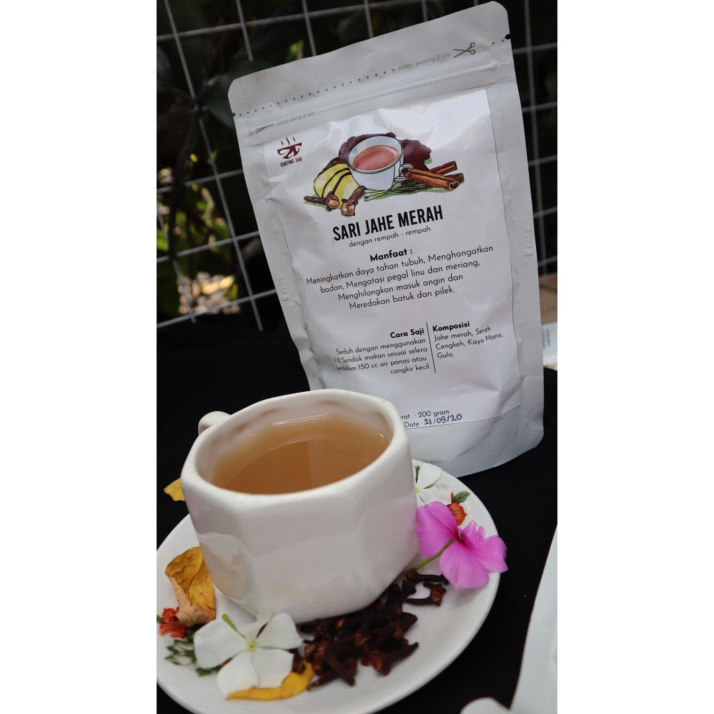 Sari Jahe Merah dengan Rempah-rempah 200 gr