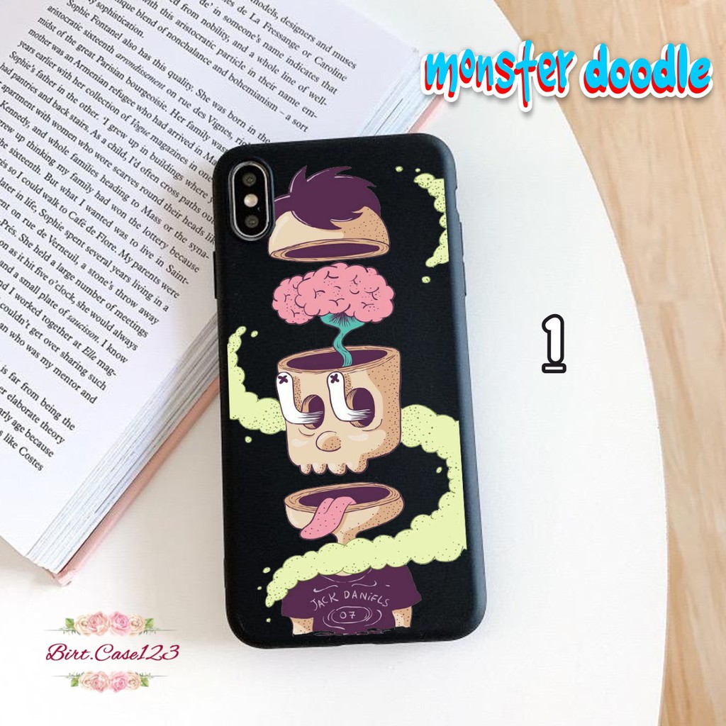 Softcase MONSTER DOODLE Realme 3 Lite X Xt X2 U1 7i C17 C11 C12 C15 BC4646