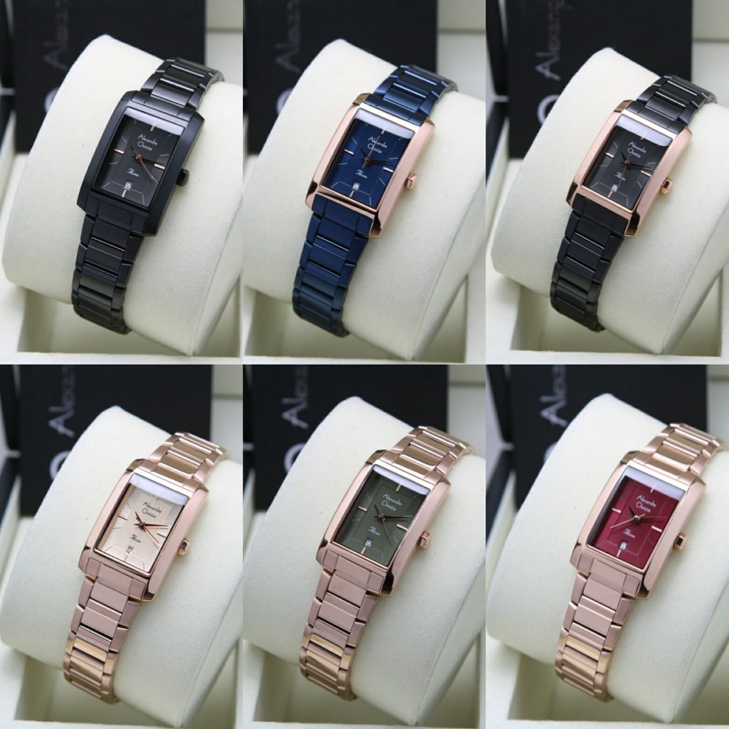 JAM TANGAN WANITA ALEXANDRE CHRISTIE AC 2979 RANTAI ORIGINAL GARANSI RESMI 1 TAHUN