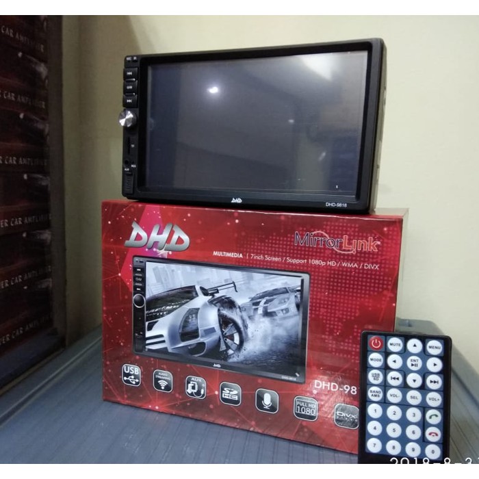 Head Unit DHD-8113 Double Din (Tape Mobil)