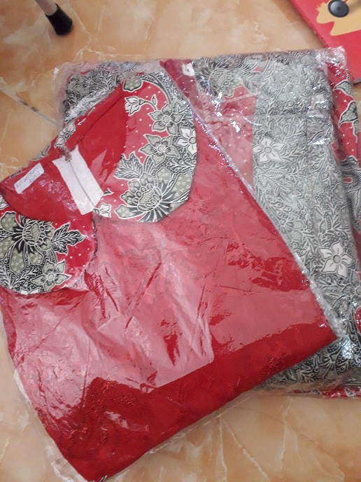 Dress Sarimbit  Batik Couple Batik  Kd Melati Warna