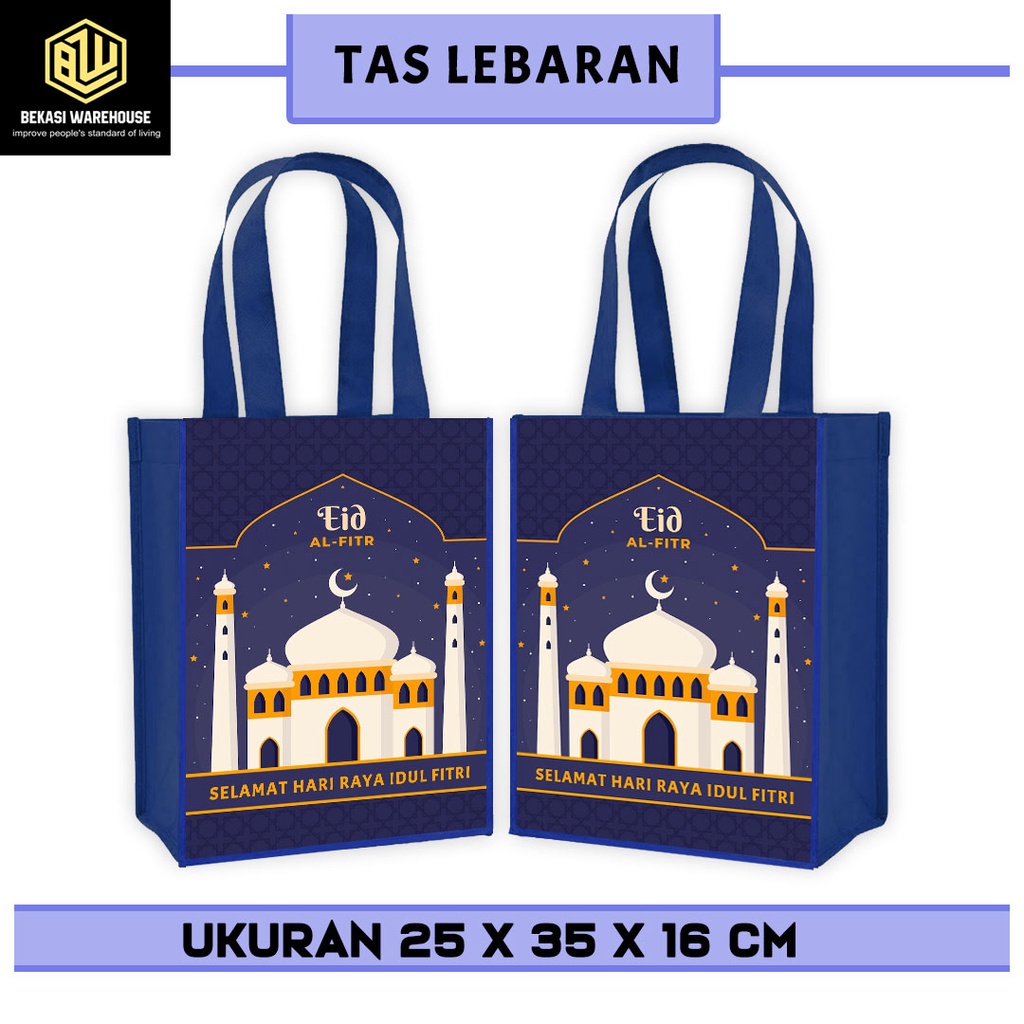 

TAS LEBARAN COSTUM NAMA / GOODIEBAG PARCEL LEBARAN COSTUM / TAS LEBARAN / GOODIEBAG SPUNBUND