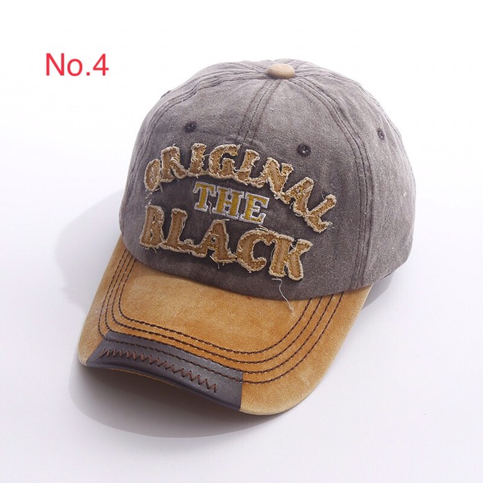 Topi Baseball Cap import Original The Black