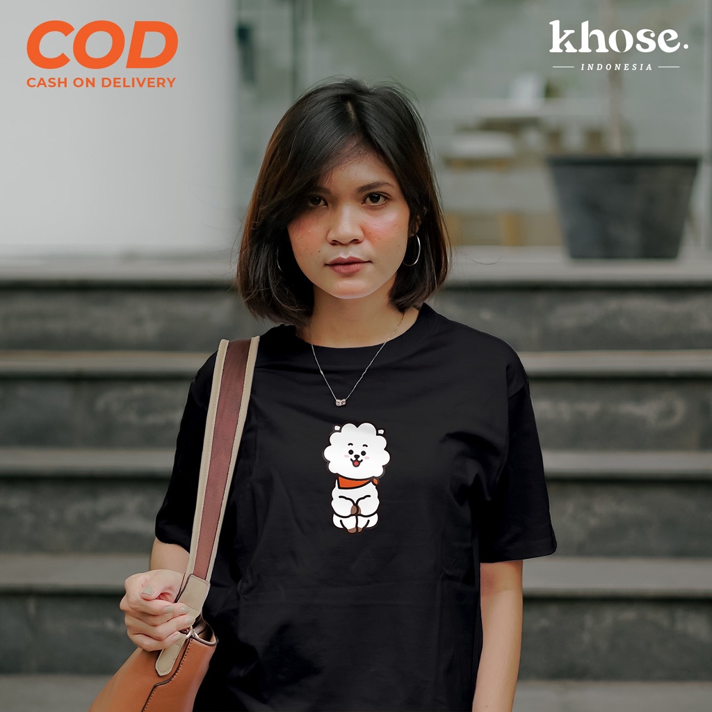 KHOSE Kaos Sablo Digital BT21 RJ KODE S-29 / Kaos Murah / Kaos BTS Army / Kaos Oversize