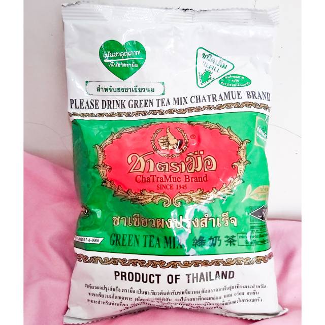 

GREEN TEA THAILAND CHATRAMUE 200 GR 100% ORIGINAL HALAL