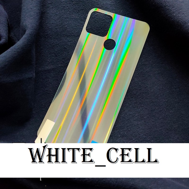 REALME C12 NARZO 20 NARZ0 30A BACK SKIN AURORA CLEAR GARSKIN ANTI GORES BELAKANG TRANSPARAN D2