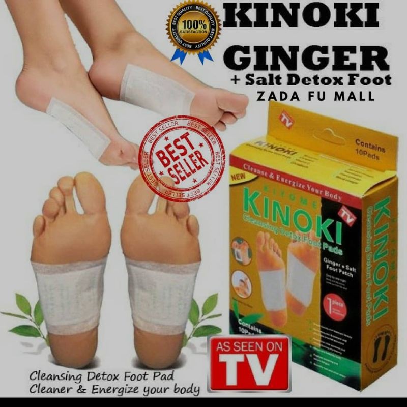 Kinoki Detox Tubuh // Koyok Kaki by Shoppri Medan