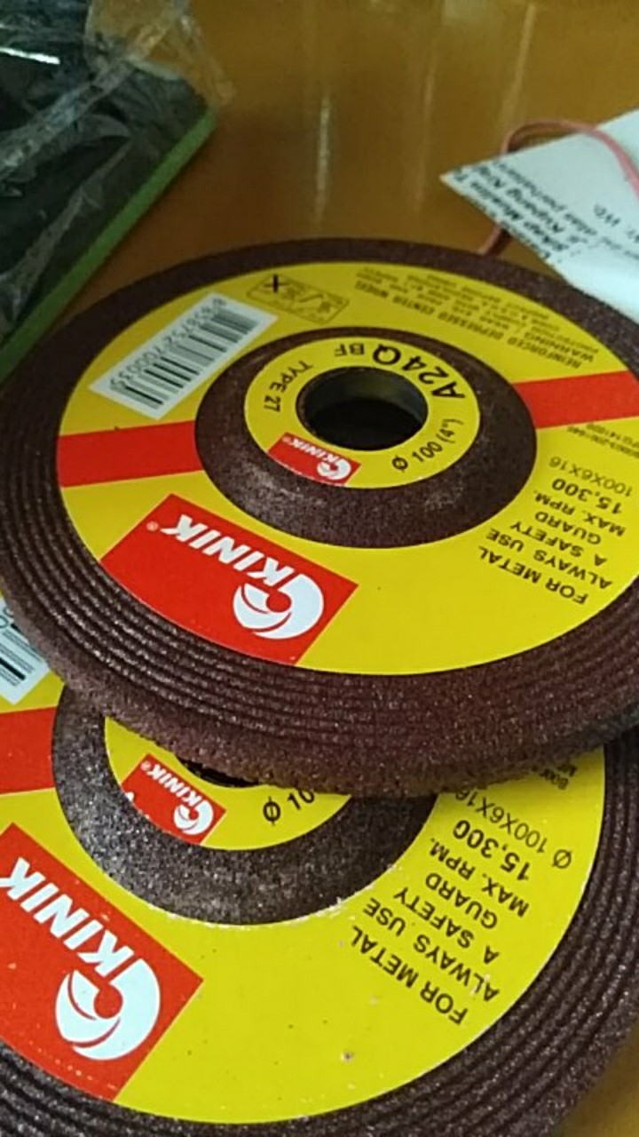 Kinik Mata Batu Gerinda Gurinda Poles 4 Inch