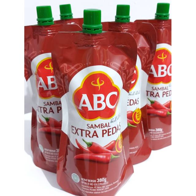 Jual ABC SAMBAL EXTRA PEDAS 380gr POUCH | Shopee Indonesia