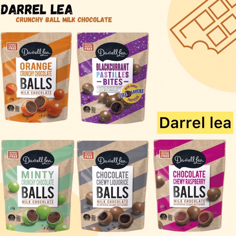 

Darrel Lea Crunchy Ball Milk Chocolate