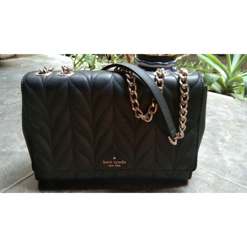 Preloved Kate spade Emelyn briar lane quilted black