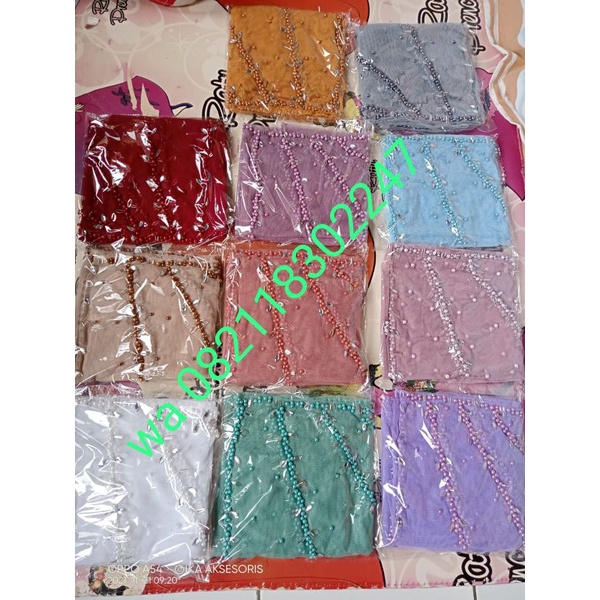 Slayer Pengantin /Slayer mutiara Pengantin /Hijab Pengantin